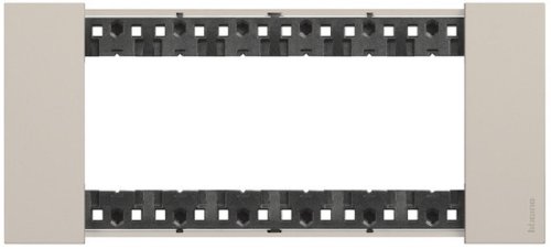 Рамка горизонтальная Legrand BTicino Living Now 1-м. 6 мод. песочный картинка